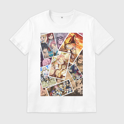 Мужская футболка Хвост Феи Венди Марвелл / Белый – фото 1