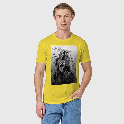Мужская футболка Невеста чародея Элиас Эйнсворт лесной / Желтый – фото 3
