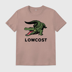 Мужская футболка Крокодил - антибренд