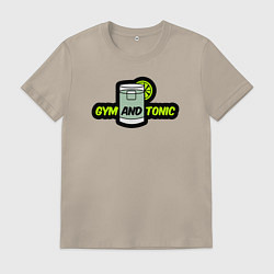 Мужская футболка Gym and tonic