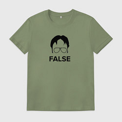 Мужская футболка Dwight Kurt false - the office