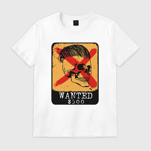 Мужская футболка Wanted 500 / Белый – фото 1