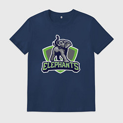 Мужская футболка Elephants