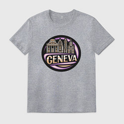 Мужская футболка Женева