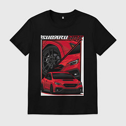 Мужская футболка Автомобиль Subaru WRX