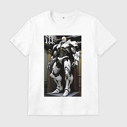 Мужская футболка Ленин киборг - нейросеть