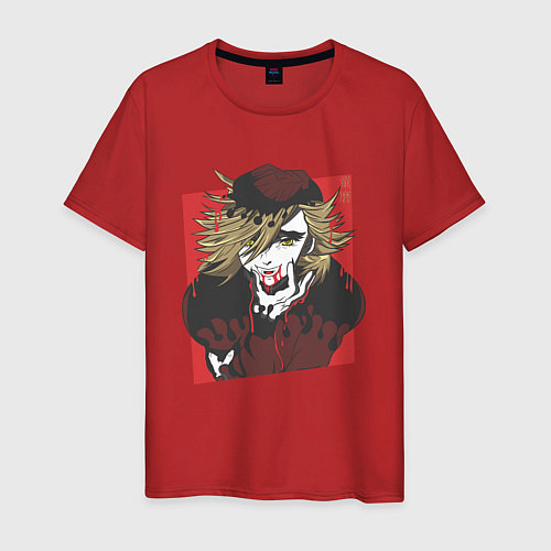 Мужская футболка Клинок рассекающий демонов 2 Высшая Луна Доума / Красный – фото 1