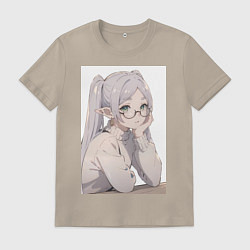 Мужская футболка Провожающая в последний путь Фрирен