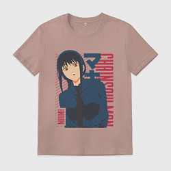 Мужская футболка Человек-бензопила Макима Makima