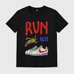 Мужская футболка Форест Гамп - беги Форрест беги