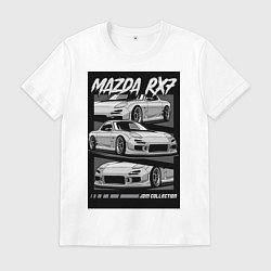Мужская футболка Mazda rx-7 JDM авто