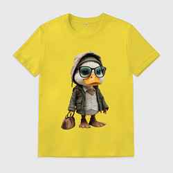 Мужская футболка Утка с сумкой