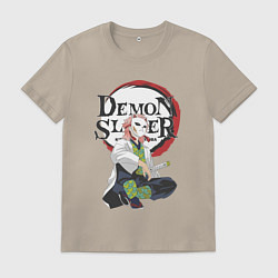 Мужская футболка Клинок рассекающий демонов Сабито