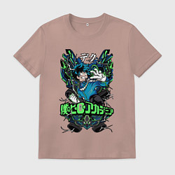 Мужская футболка Моя геройская академия главный герой Деку