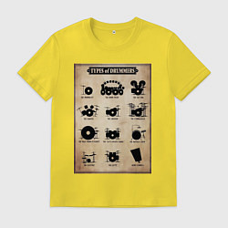 Мужская футболка Барабанщик барабаны