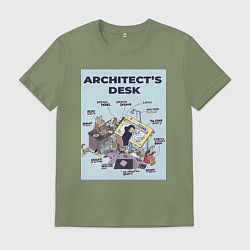 Мужская футболка Будни архитектора
