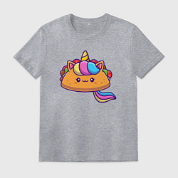 Мужская футболка Тако единорог милый