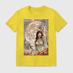 Мужская футболка Фемида богиня правосудия