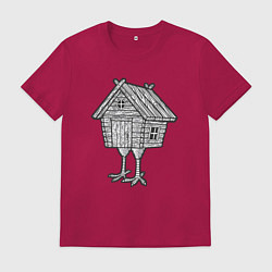 Мужская футболка Избушка на курьих ножках