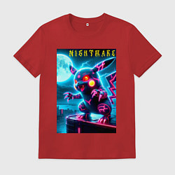 Мужская футболка Pikachu - nightmare