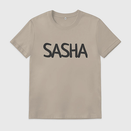 Мужская футболка SASHA / Миндальный – фото 1