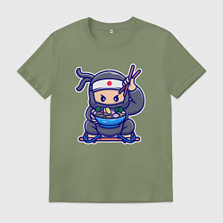 Мужская футболка Ниндзя рамен