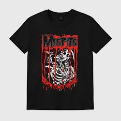 Мужская футболка Misfits death comes ripping