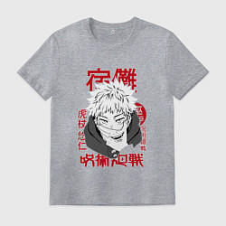 Мужская футболка Магическая битва Итадори Itadori