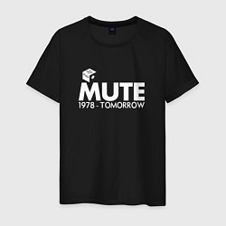 Футболка хлопковая мужская Depeche Mode - Mute Records, цвет: черный