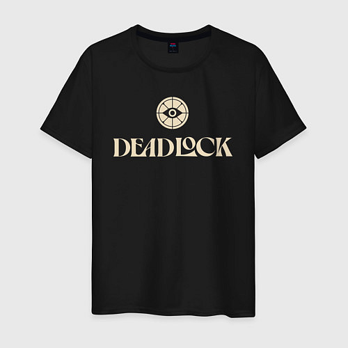 Мужская футболка Deadlock logo / Черный – фото 1