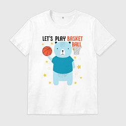Мужская футболка Давай сыграем в баскет