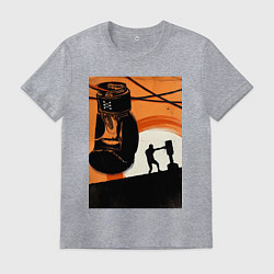 Мужская футболка Бокс тренировка