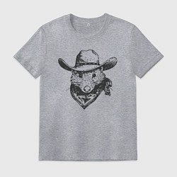Мужская футболка Опоссум ковбой