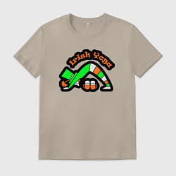 Мужская футболка Ирландская йога