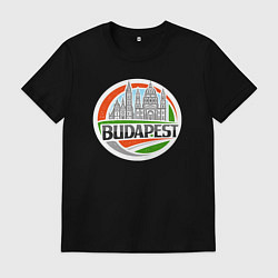 Мужская футболка Будапешт Венгрия