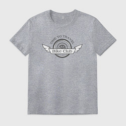 Мужская футболка Время путешествовать - клуб байкеров