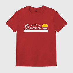 Мужская футболка Прекрасный город курорт Сочи