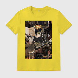 Мужская футболка Шахматы коллаж