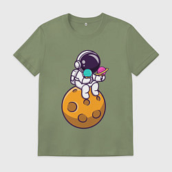 Мужская футболка Лунное мороженое