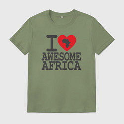 Мужская футболка Я люблю потрясающую Африку