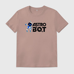 Мужская футболка Астро бот весёлый робот