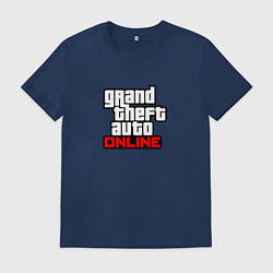 Мужская футболка GTA online logo game