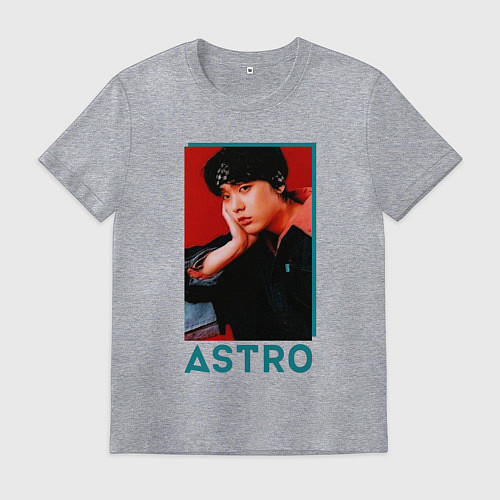 Мужская футболка Astro Юн Сан Ха / Меланж – фото 1
