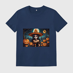 Мужская футболка Страшилки ведьмочка