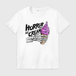 Мужская футболка Horror ice cream