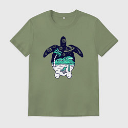 Мужская футболка Space turtle