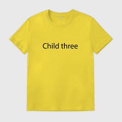 Мужская футболка Child three - meme