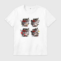 Мужская футболка Бутхилл стикеры