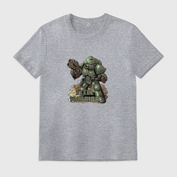 Мужская футболка Стальной воин