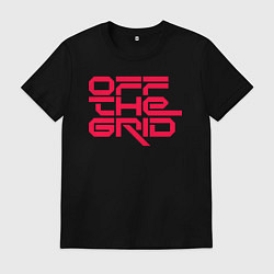 Мужская футболка Off the grid logo